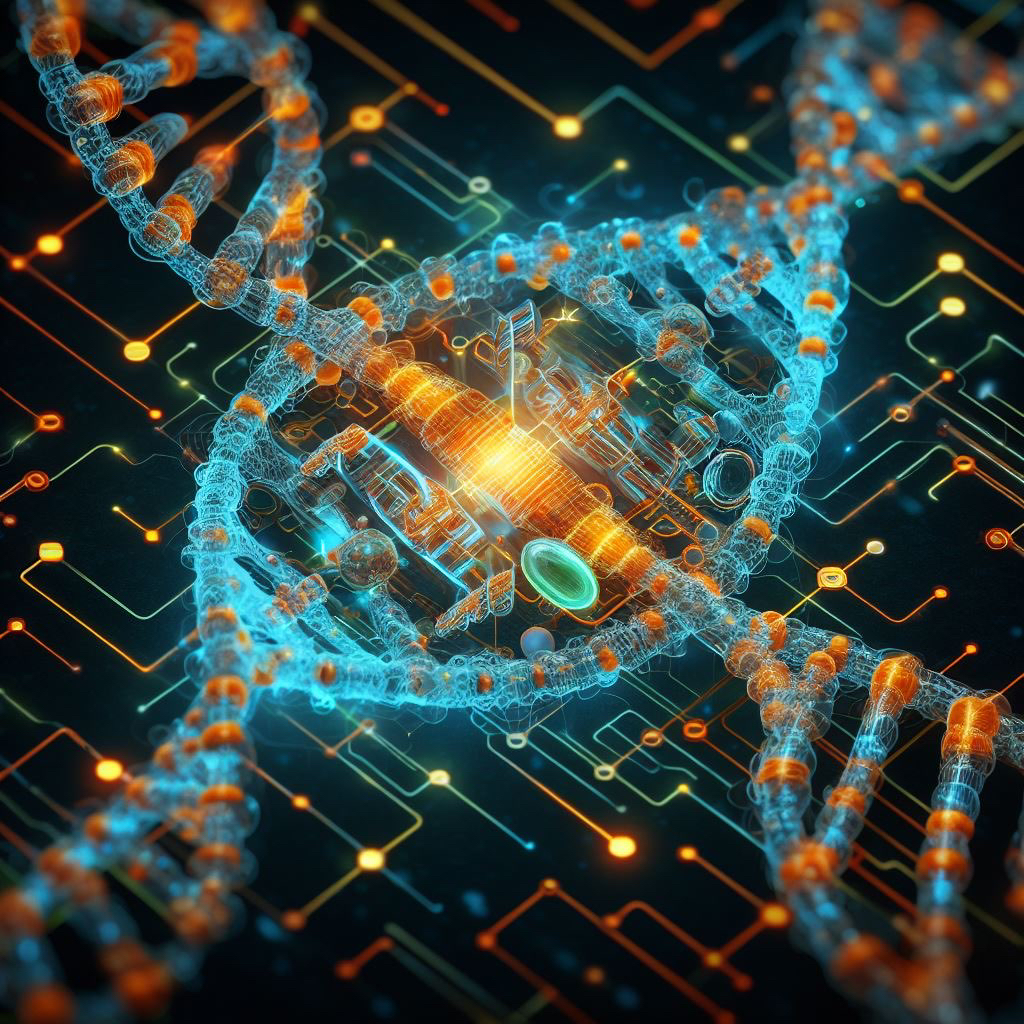 Engineering genetic circuits on single DNA molecules