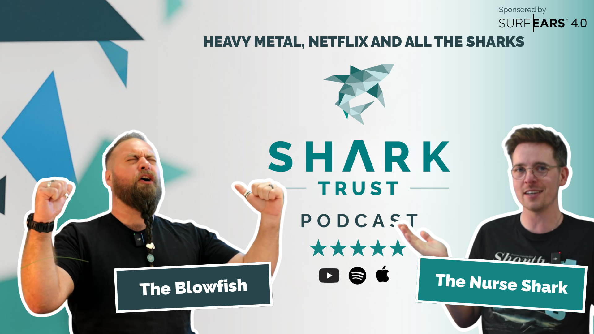 Living with Sharks: Heavy Metal, Netflix and All the Sharks with Tom ‘The Blowfish’ Hird | S2E5