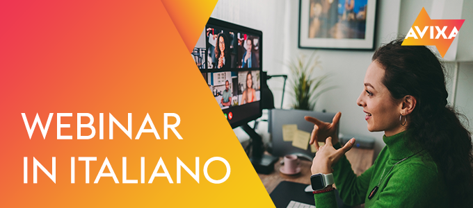 Webinar "L’importanza dell’infrastruttura fisica per i sistemi AV over IP"