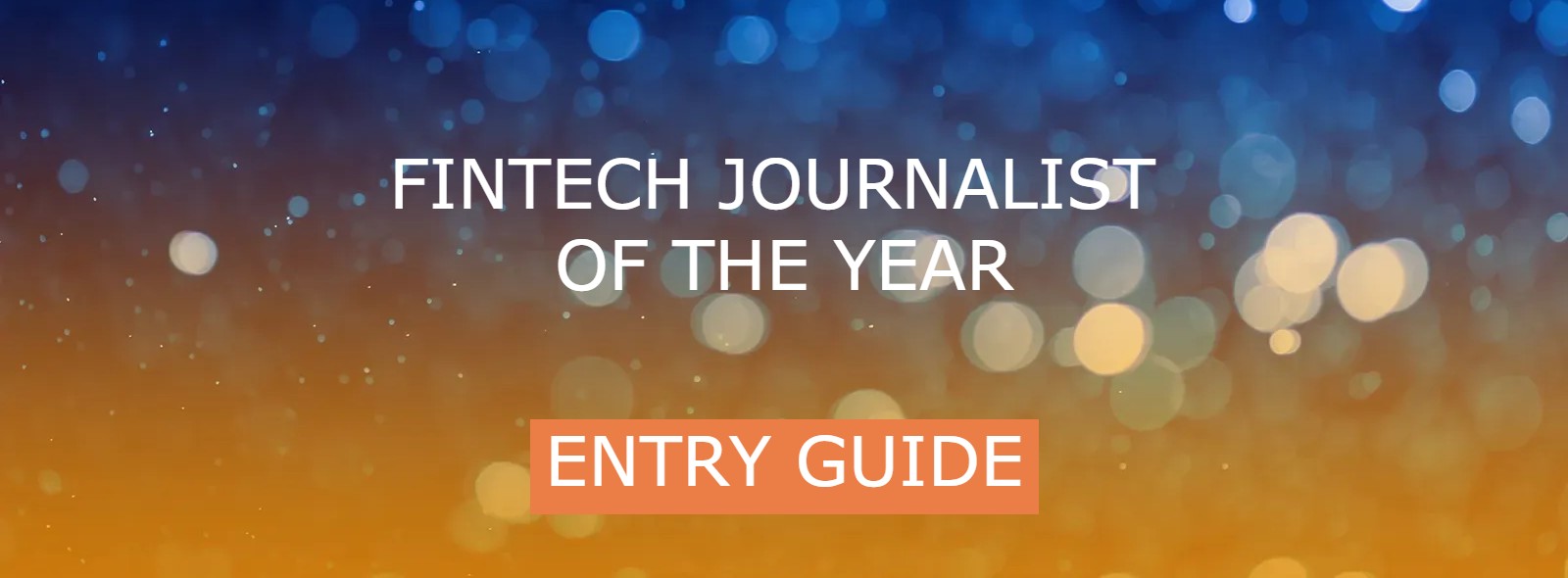 Are you the UK's foremost fintech journalist?