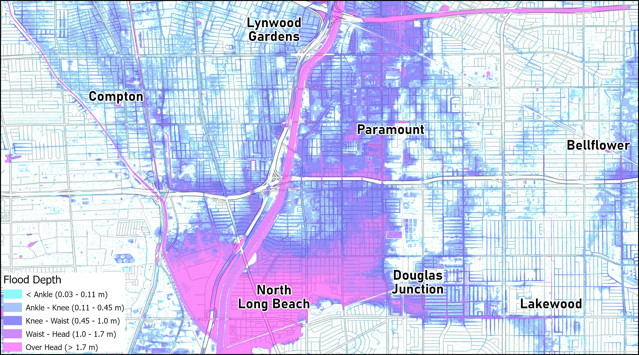 Underprediction of Urban Flood Risks