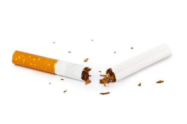 Why is this former smoker coughing?
