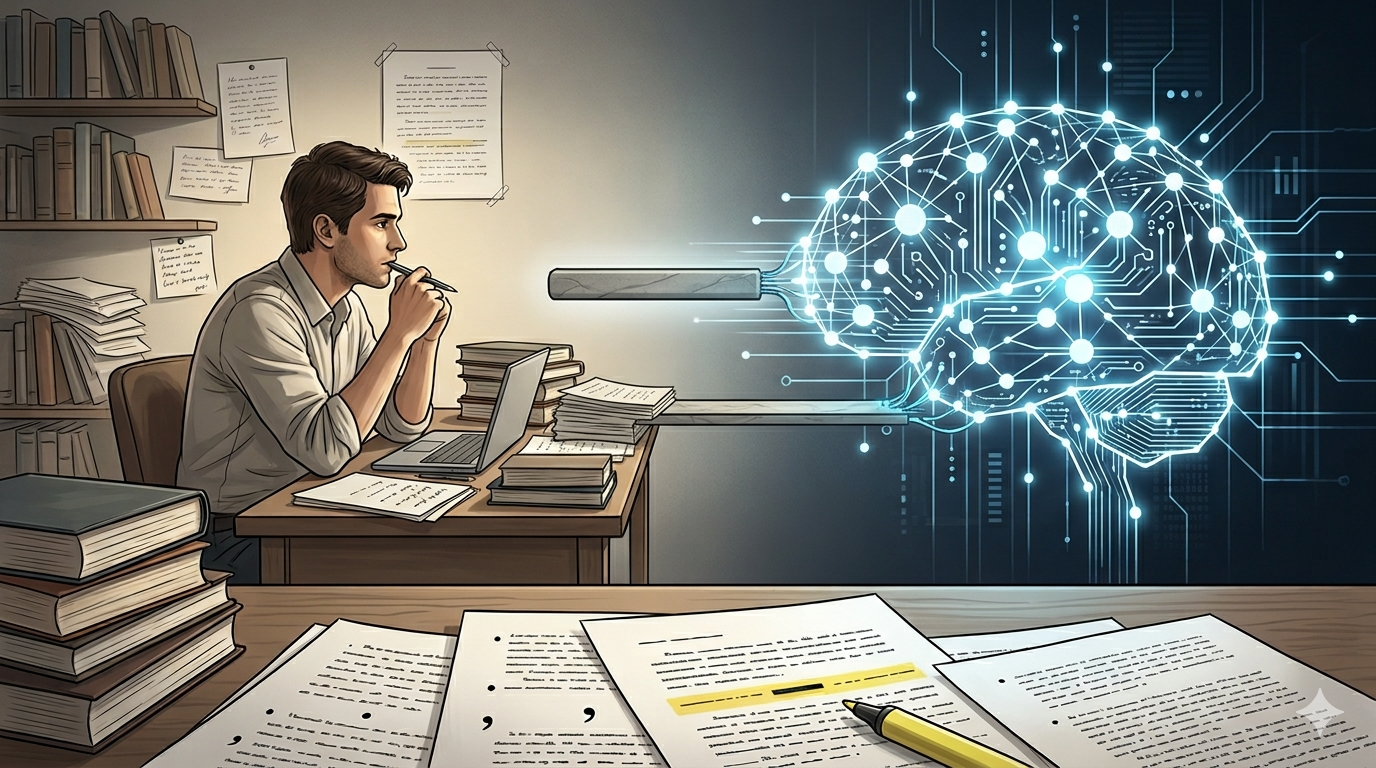 The Hyphen Is Not a Crime — Rethinking AI Panic in Academic Writing