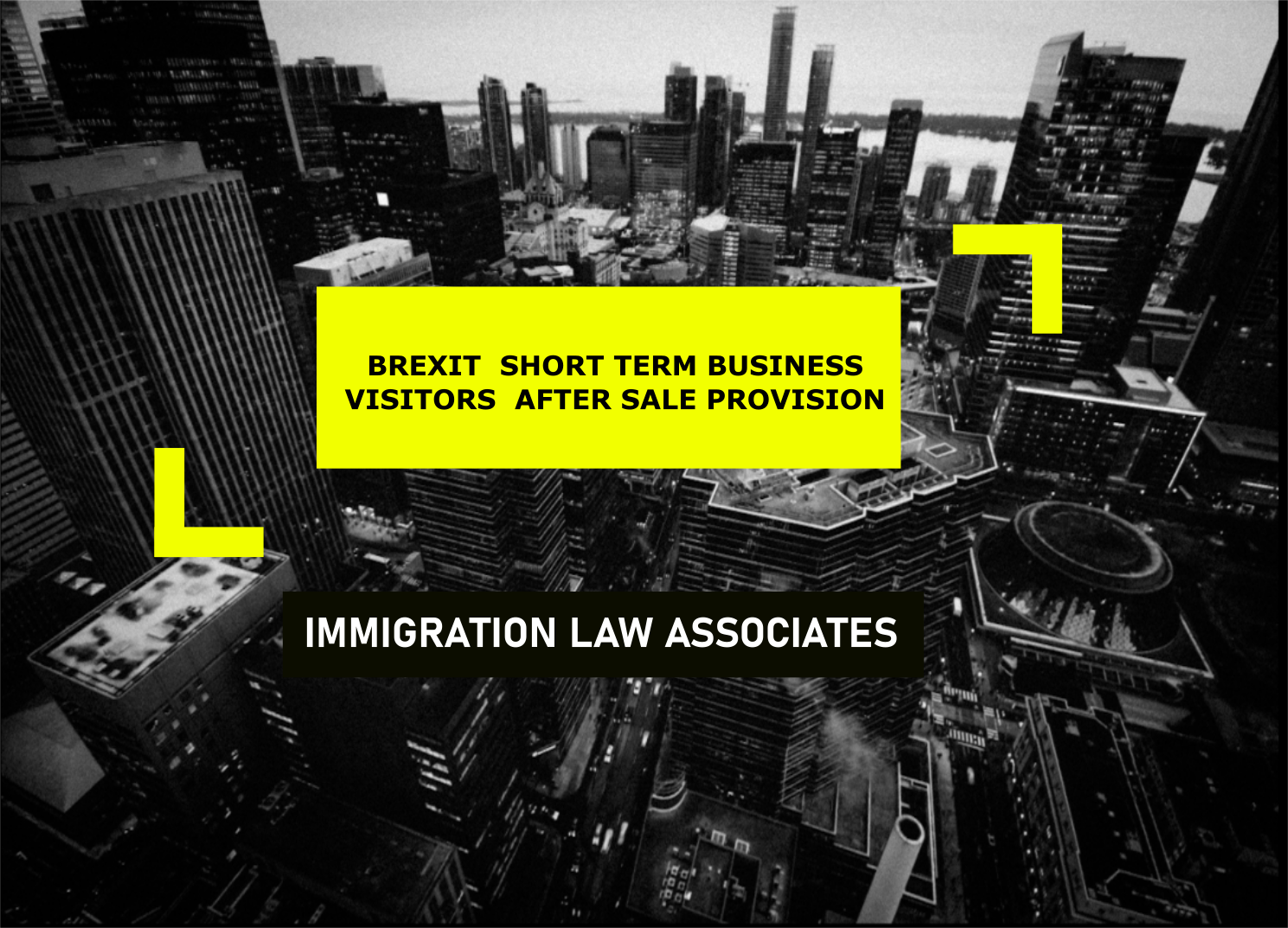 BREXIT-Short Term Business Visitors- after sale/after lease provision