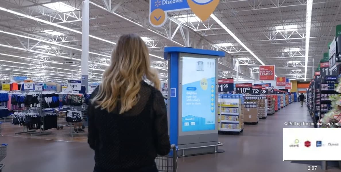 Wayfinding in Walmart