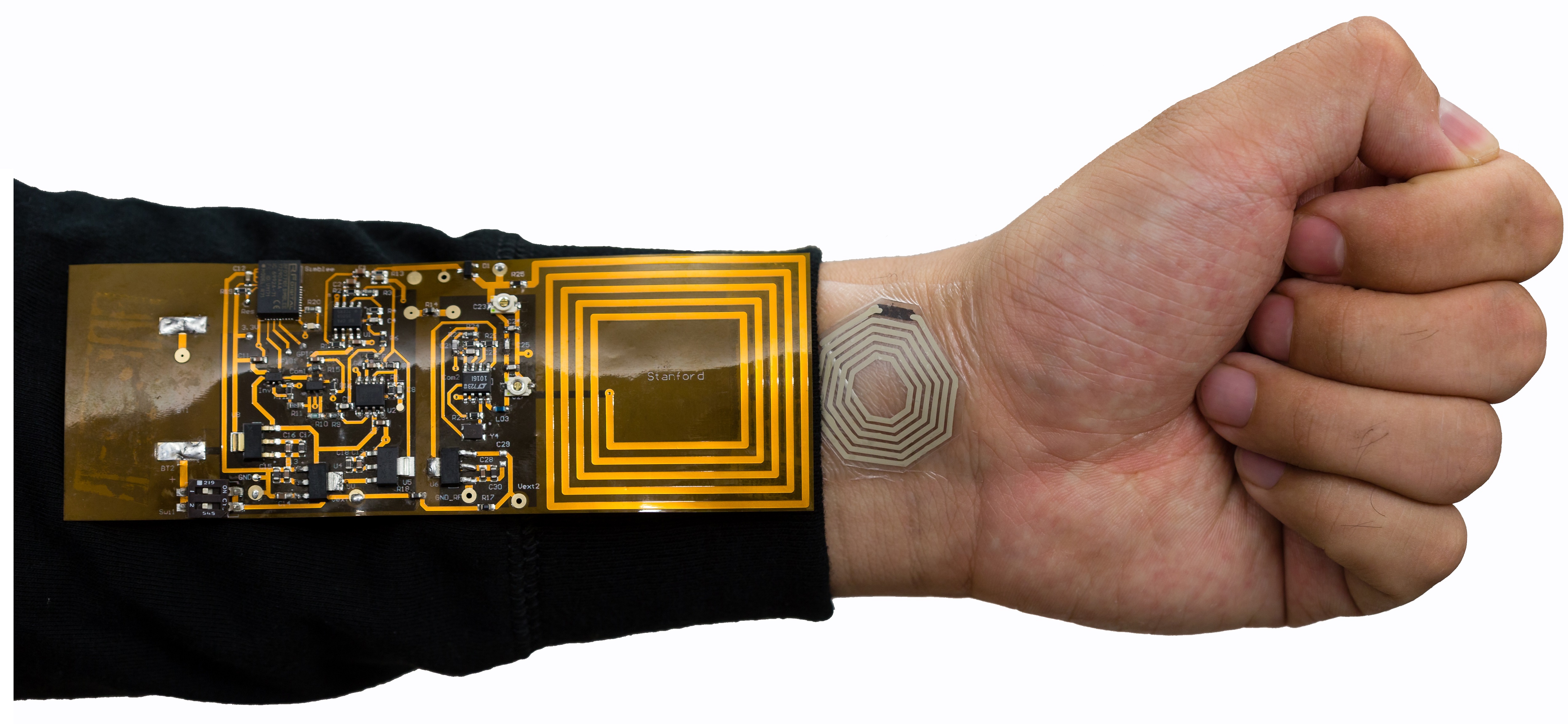 Building wireless body area sensor network with stretchable passive tags