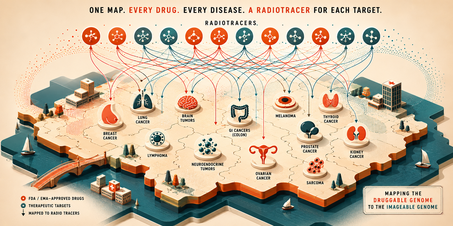 Can every drug target be imaged?