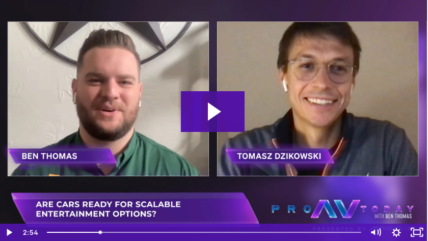 Are Cars Ready for Scalable Entertainment Options?