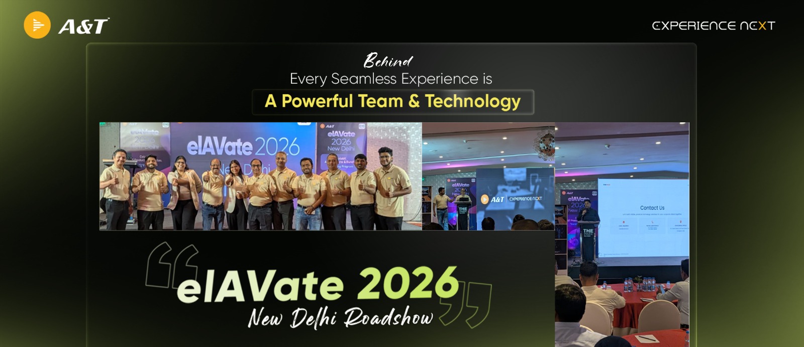 A&T's elAVate 2026 - New Delhi Roadshow