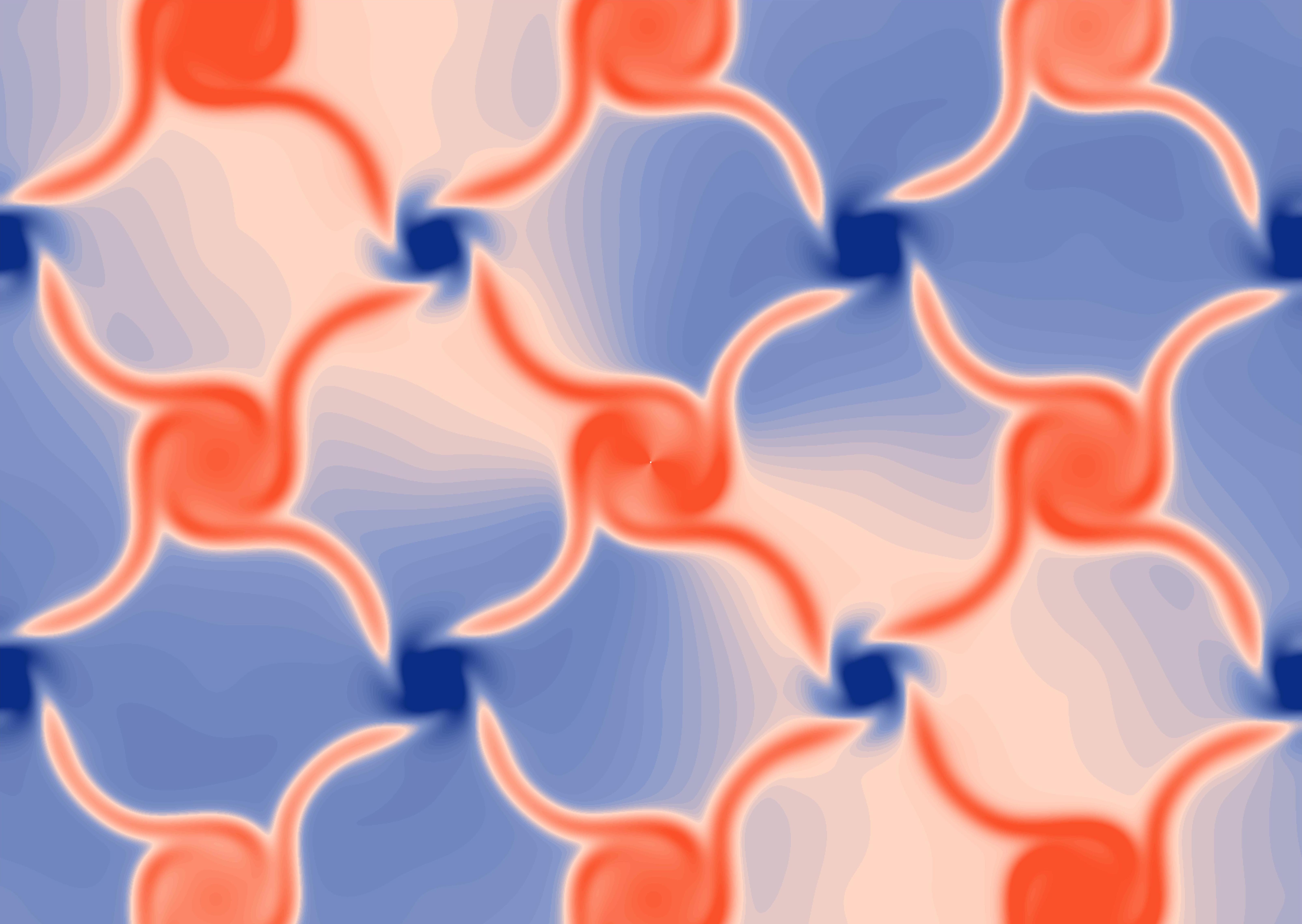 Topological chiral crystals