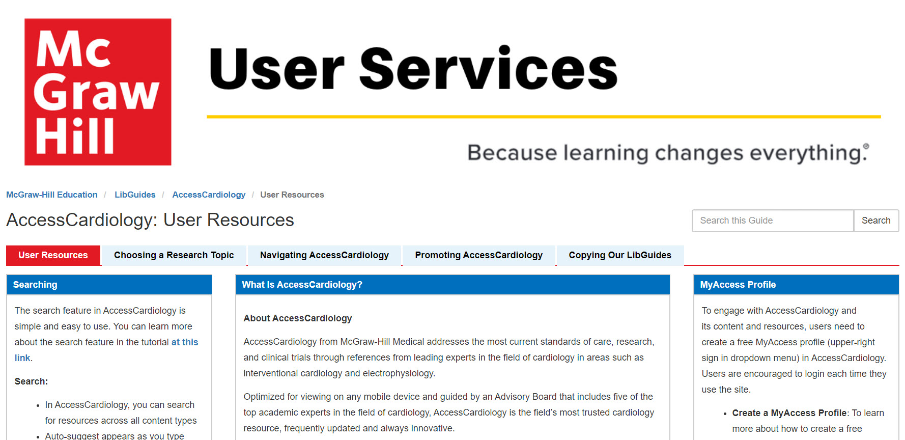 User Guide - AccessCardiology
