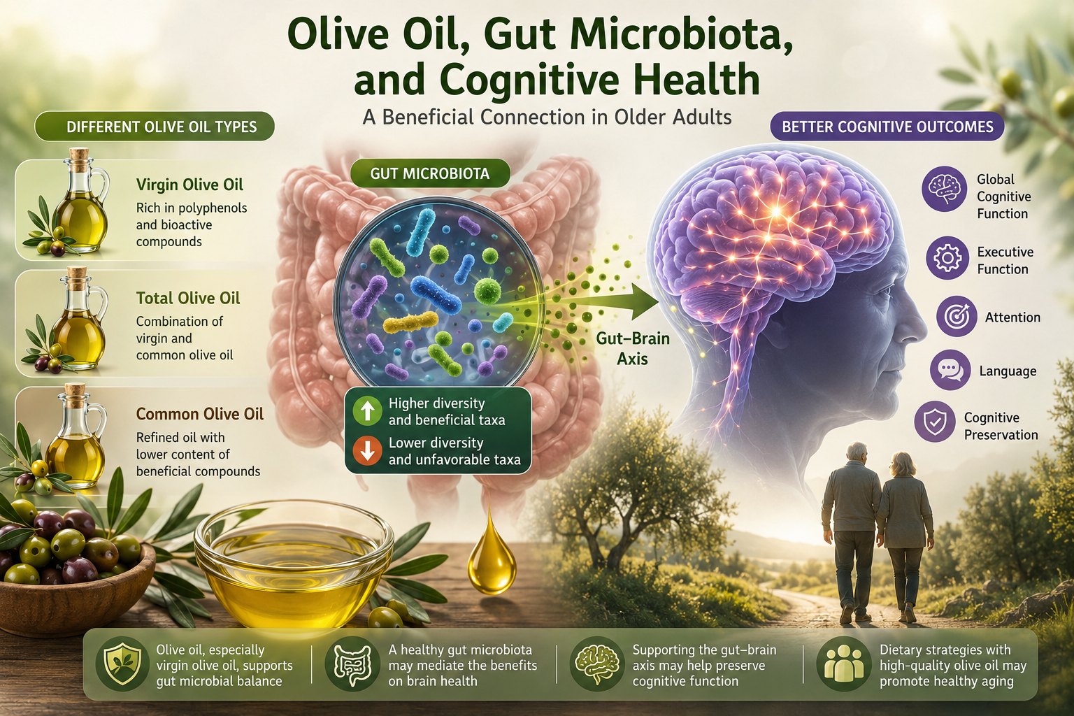 Could Your Olive Oil Be Feeding Your Brain — Through Your Gut? Celebrating World Microbiome Day with a Story from the Mediterranean