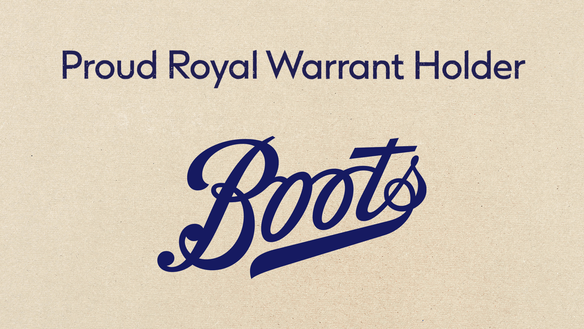 Sealed: Boots granted royal warrant