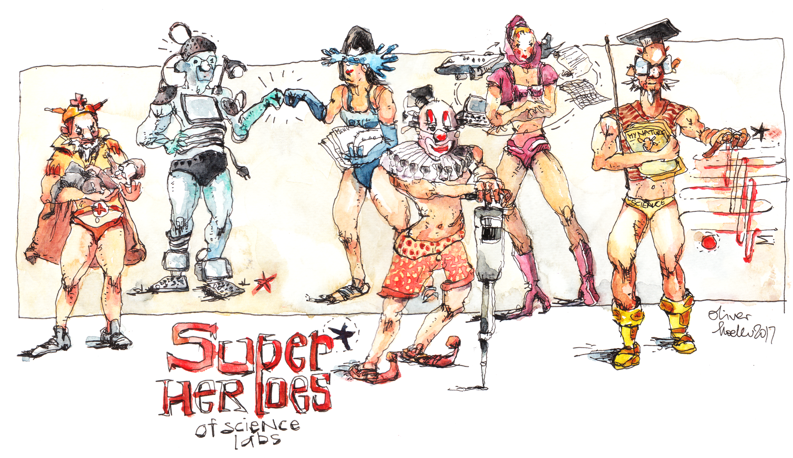 Superheroes of the lab - a spotter's guide