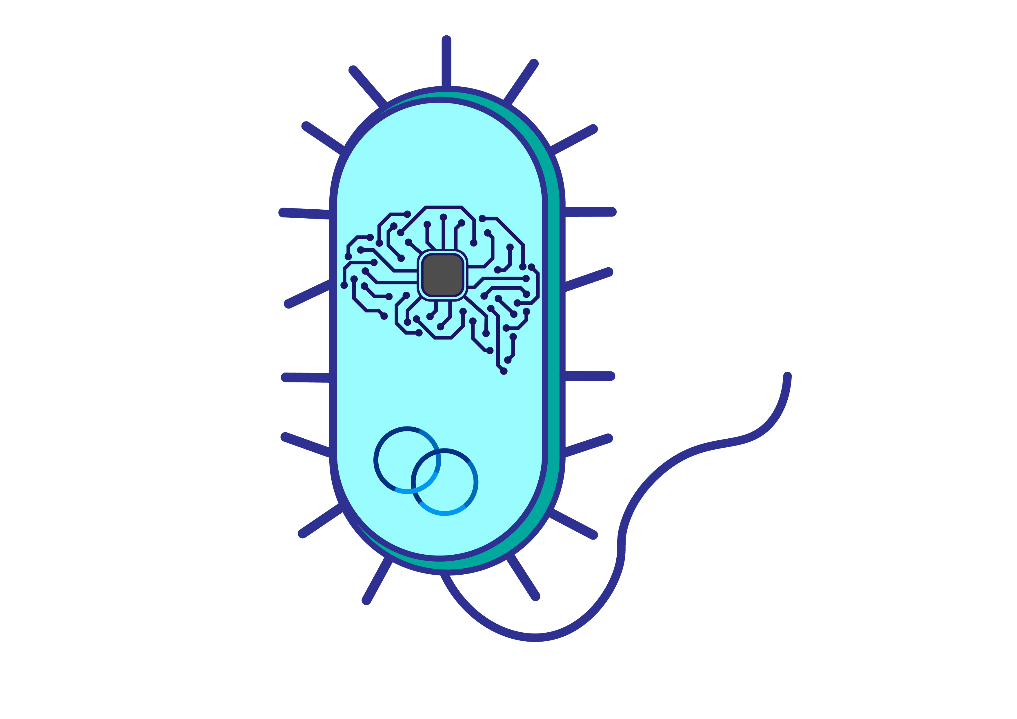 To build smart bacterial cells