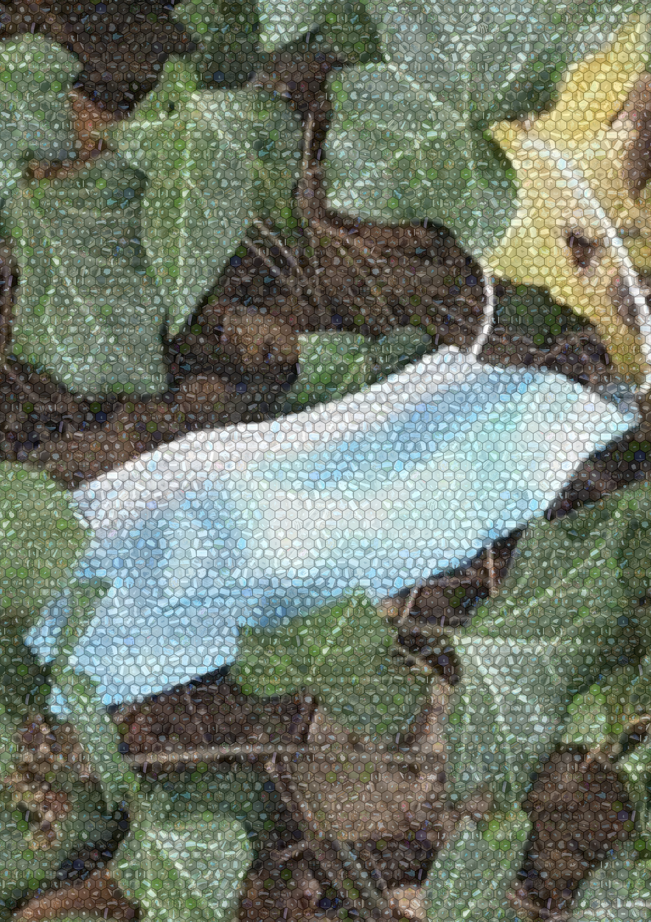 Observing the "COVID-19 litter fingerprint"