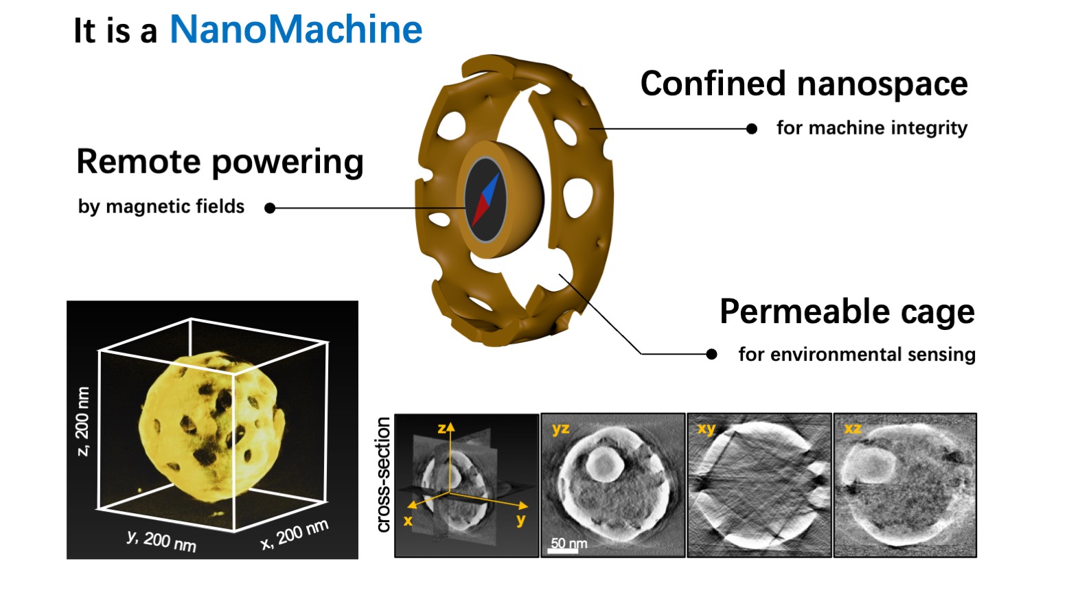 Controlling the force in nanomotors