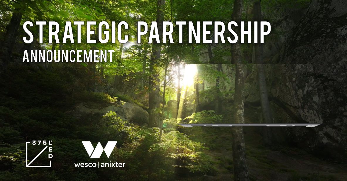 375LED anuncia colaboración estratégica con Wesco Anixter como Distribuidor Oficial en América Latina