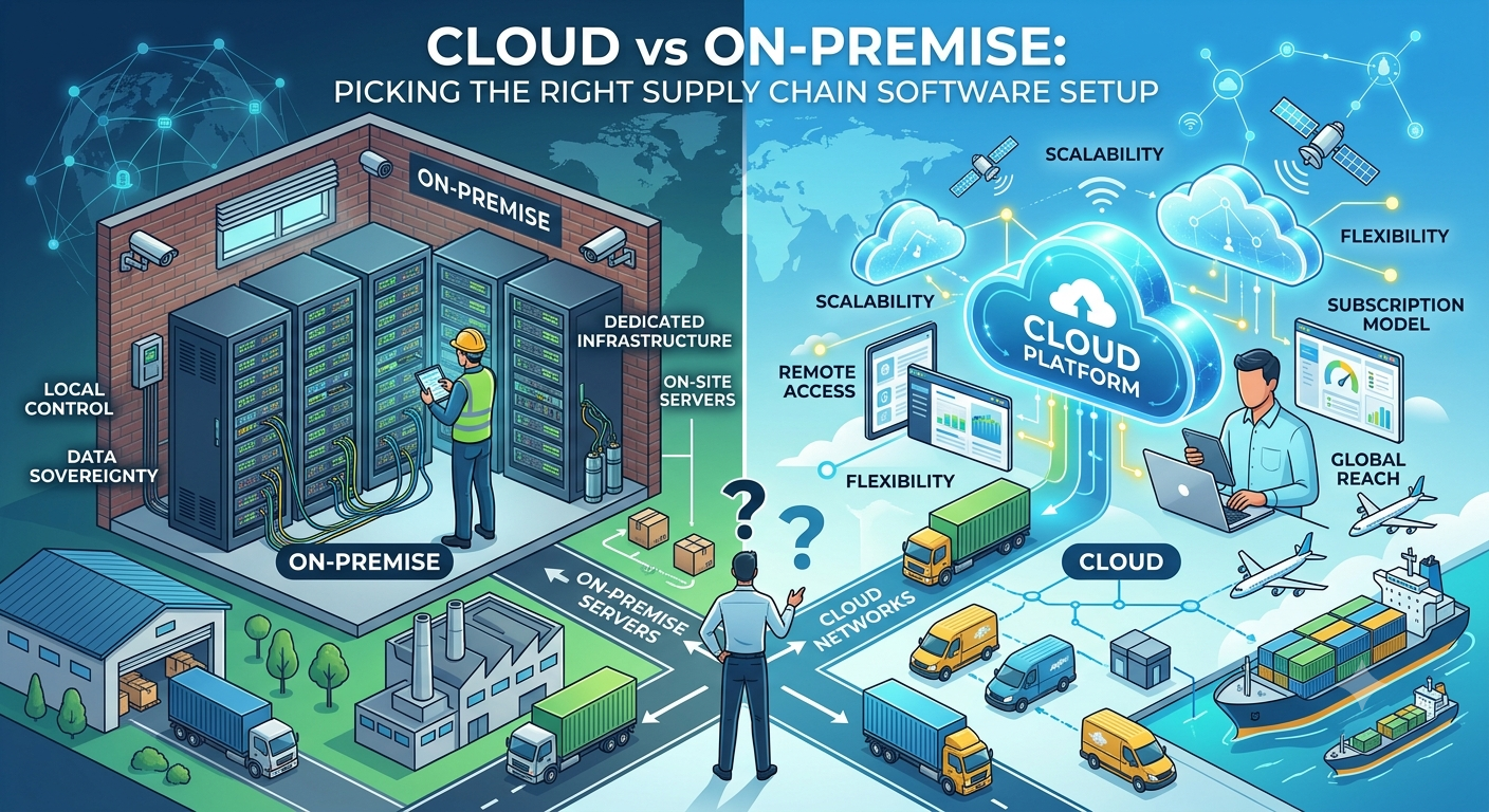 Cloud vs On-Premise Supply Chain Software: Pick Right