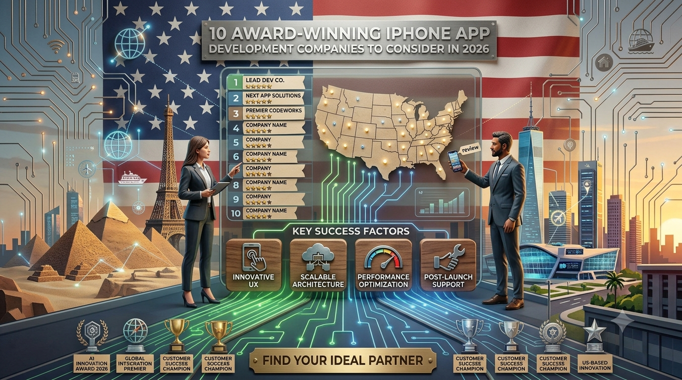 10 Award-Winning iPhone App Development Companies to Consider in 2026