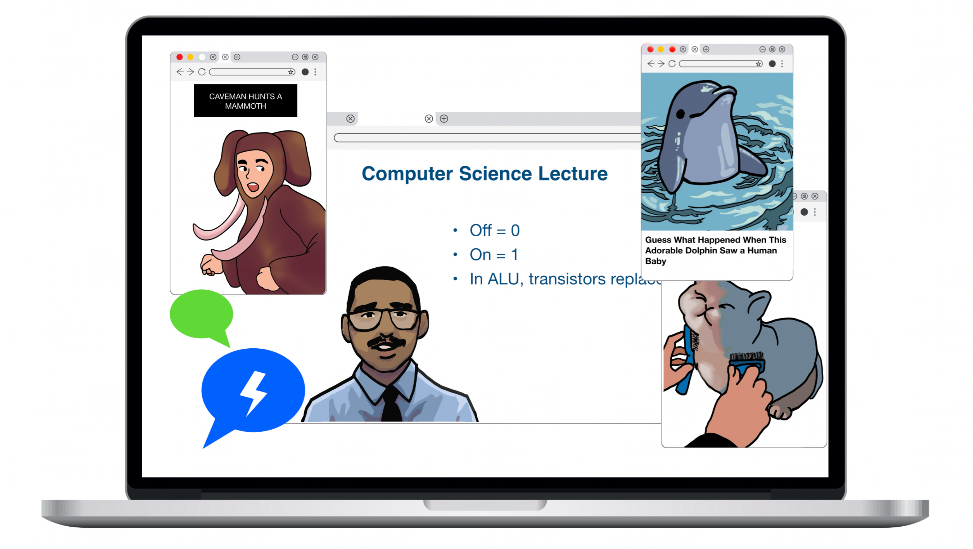 The Challenge of Online Learning: Can Small Quizzes Make a Big Difference?