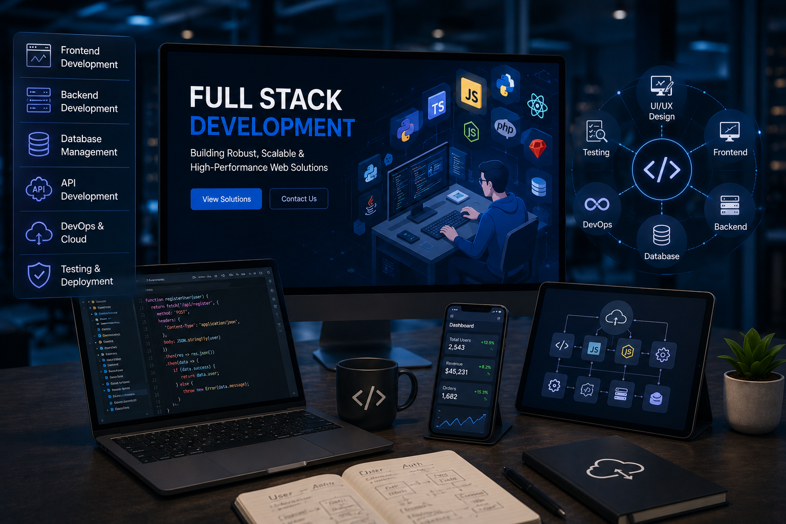 Top 11 Full Stack Development Companies for Custom Web & App Solutions
