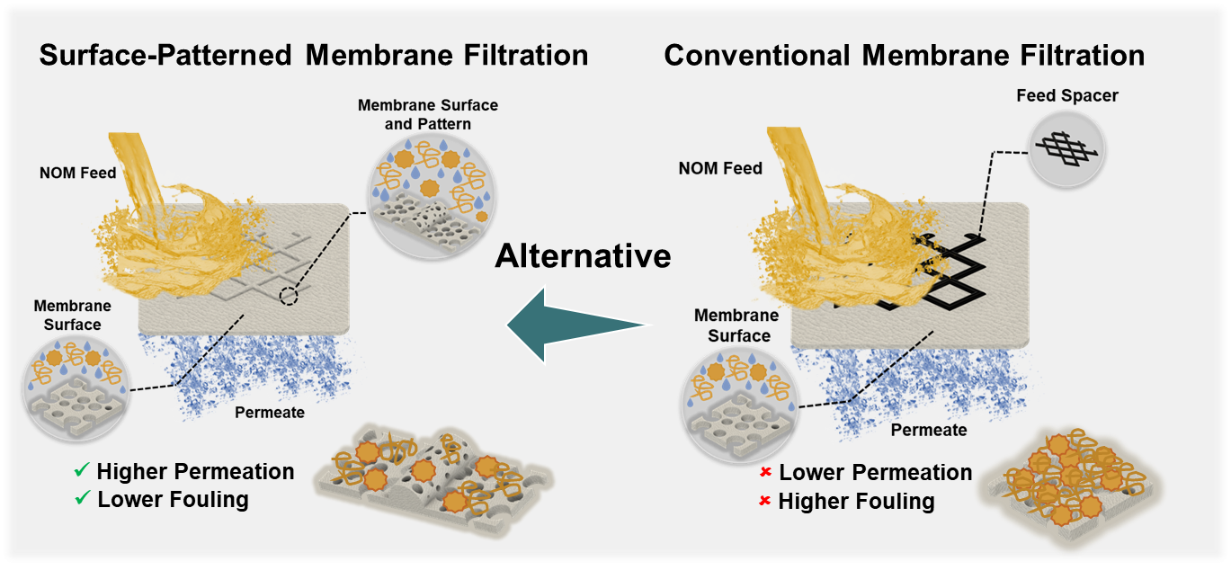 Engineered Membranes For Fouling Mitigation In Water Separation 