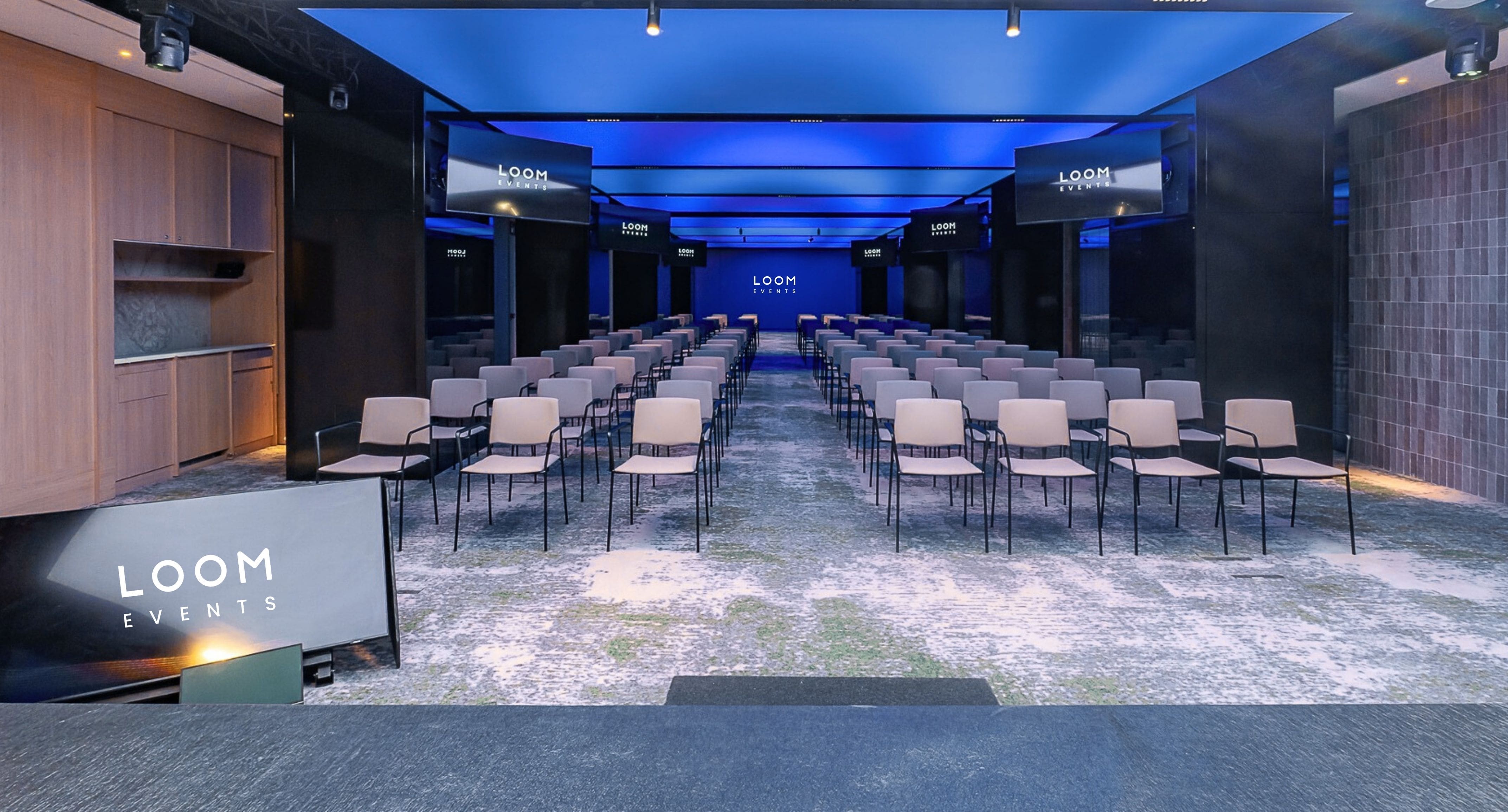 LOOM Events unveils Azca’s largest digital ceiling, designed by Lumalia Studio