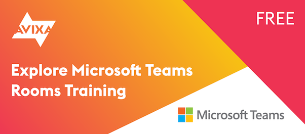 AVIXA assina acordo com a Microsoft para oferecer cursos de treinamento no Microsoft Teams Rooms