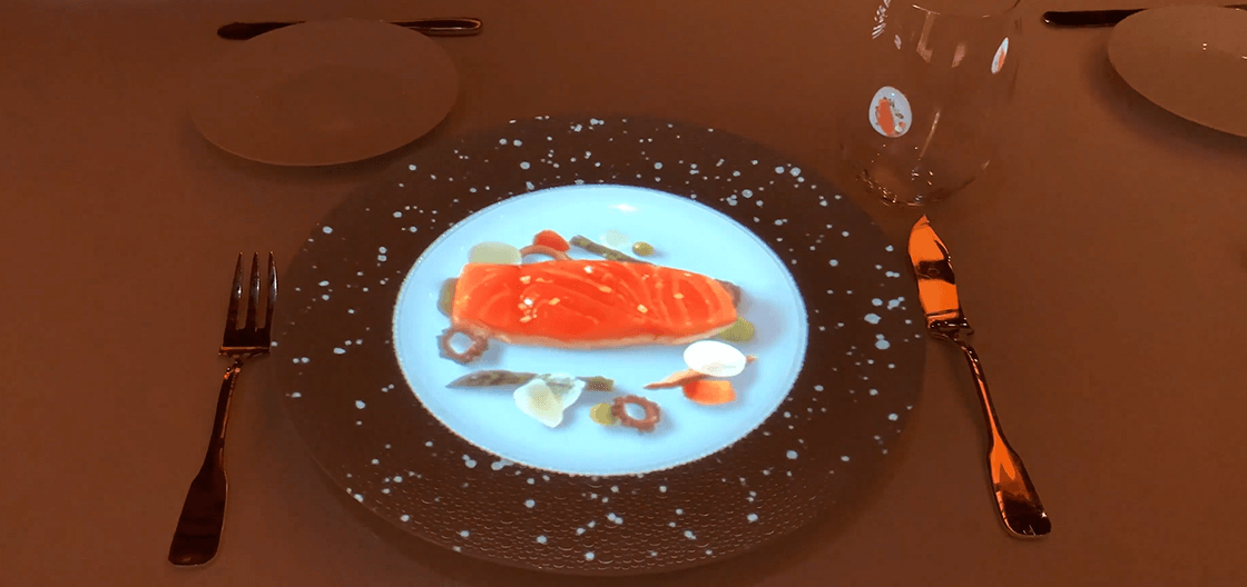 Projection Mapping a Meal at Le Bernardin in New York