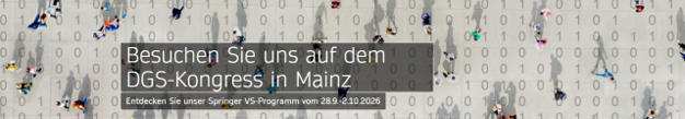 Visit Springer VS at the DGS conference in Mainz