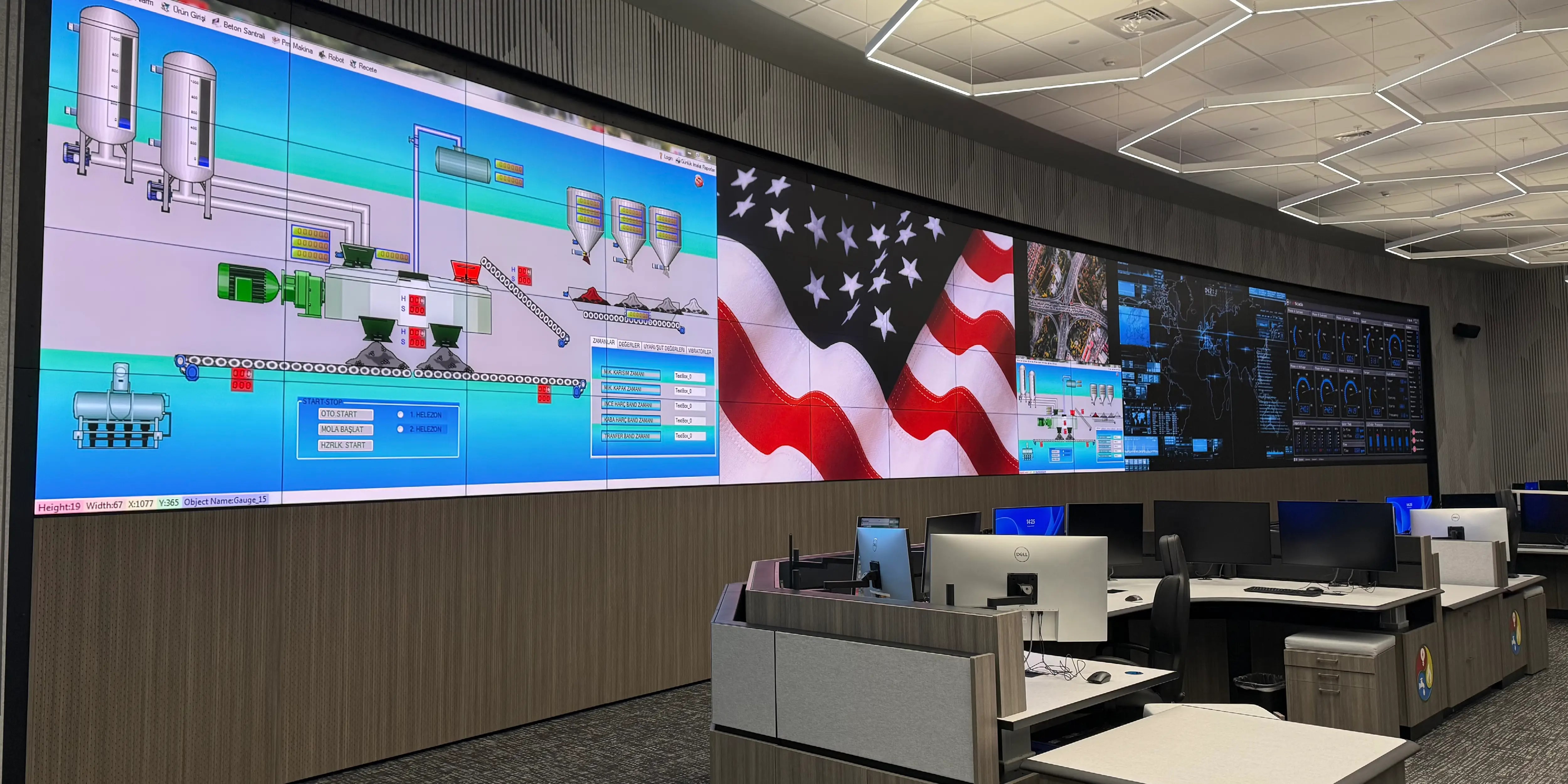 Utility Company Transforms Control Room With Curved Video Wall