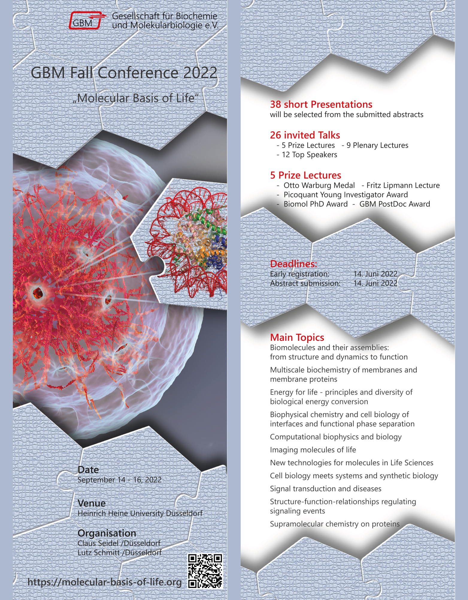 GBM Fall Conference 2022 - The Molecular Basis of Life