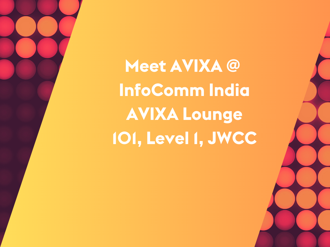 AVIXA at InfoComm India 2023