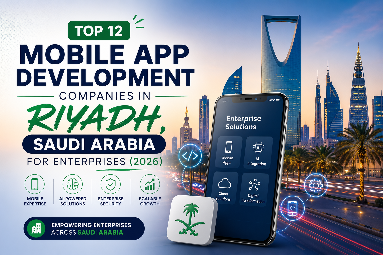 Top 12 Mobile App Development Companies in Riyadh, Saudi Arabia (2026)