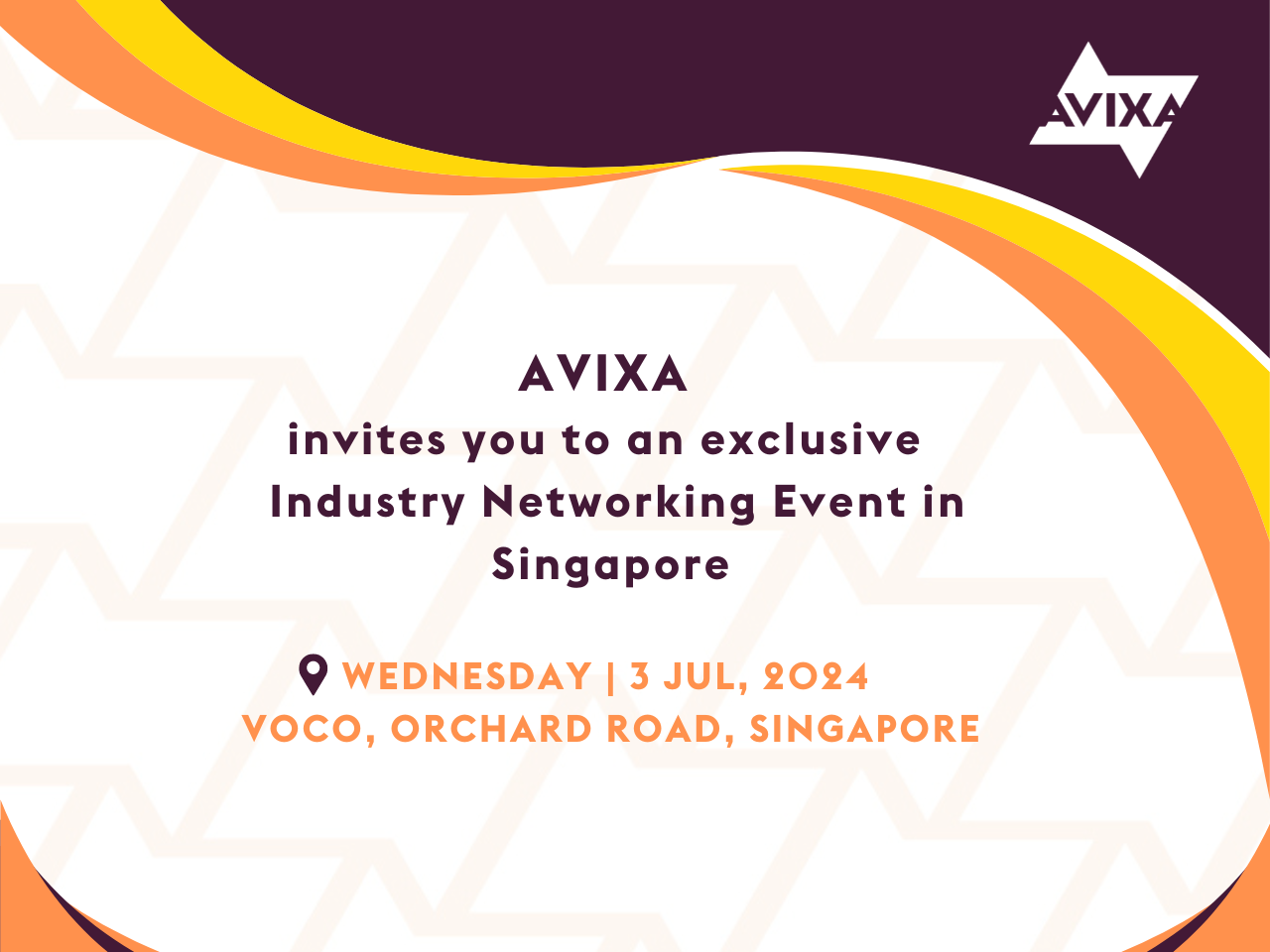 AVIXA Industry Networking event in Singapore