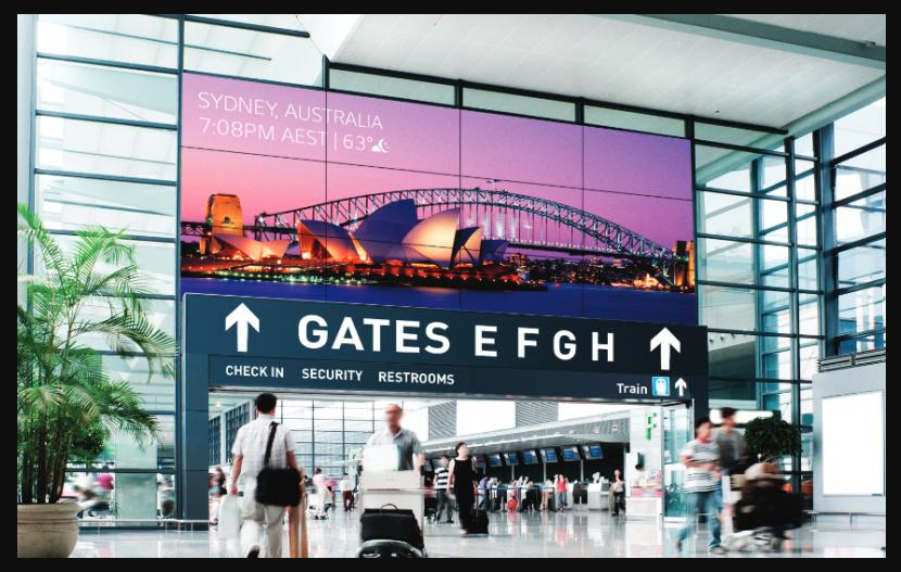 Airport Digital Signage Benefits