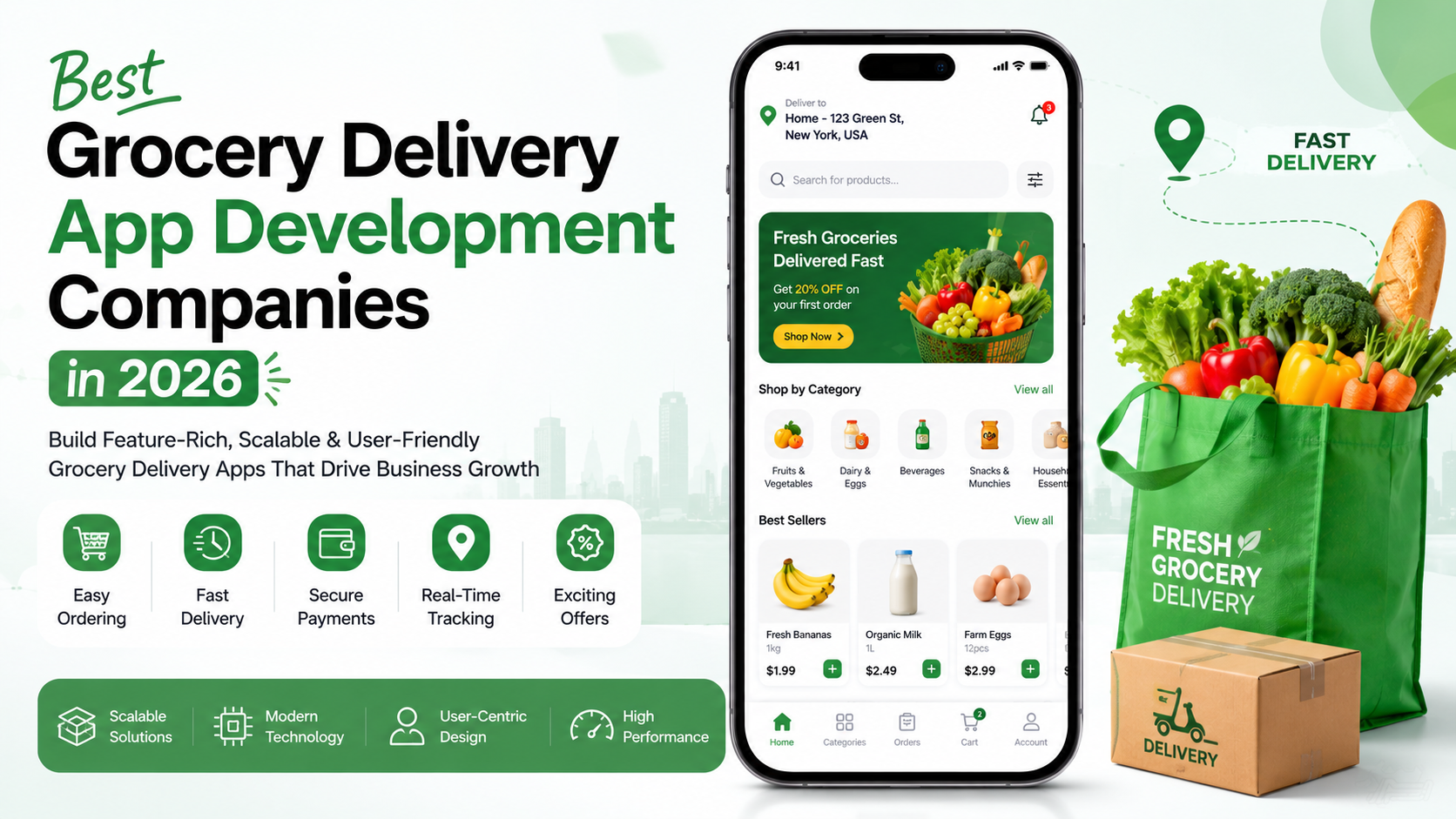 Best 12+ Grocery Delivery App Development Companies in Dubai (2026)