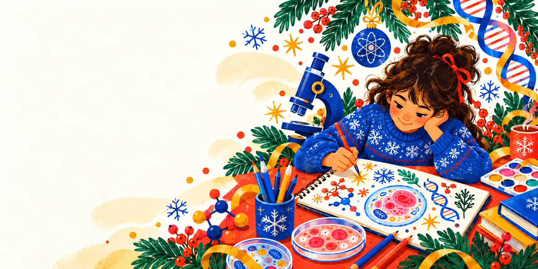 Calling all young artists in the FEBS community: bring science into a winter celebration! image