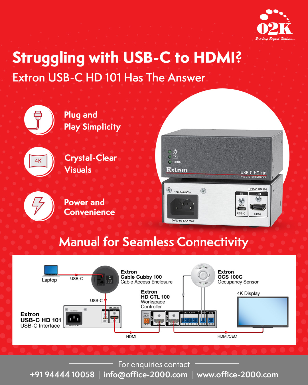 Extron USB-CHD101: Solution to Modern Connectivity Challenges