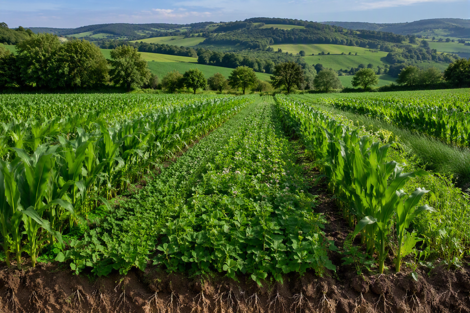How Grass–Legume Rotations Are Quietly Rewriting Maize Nutrition
