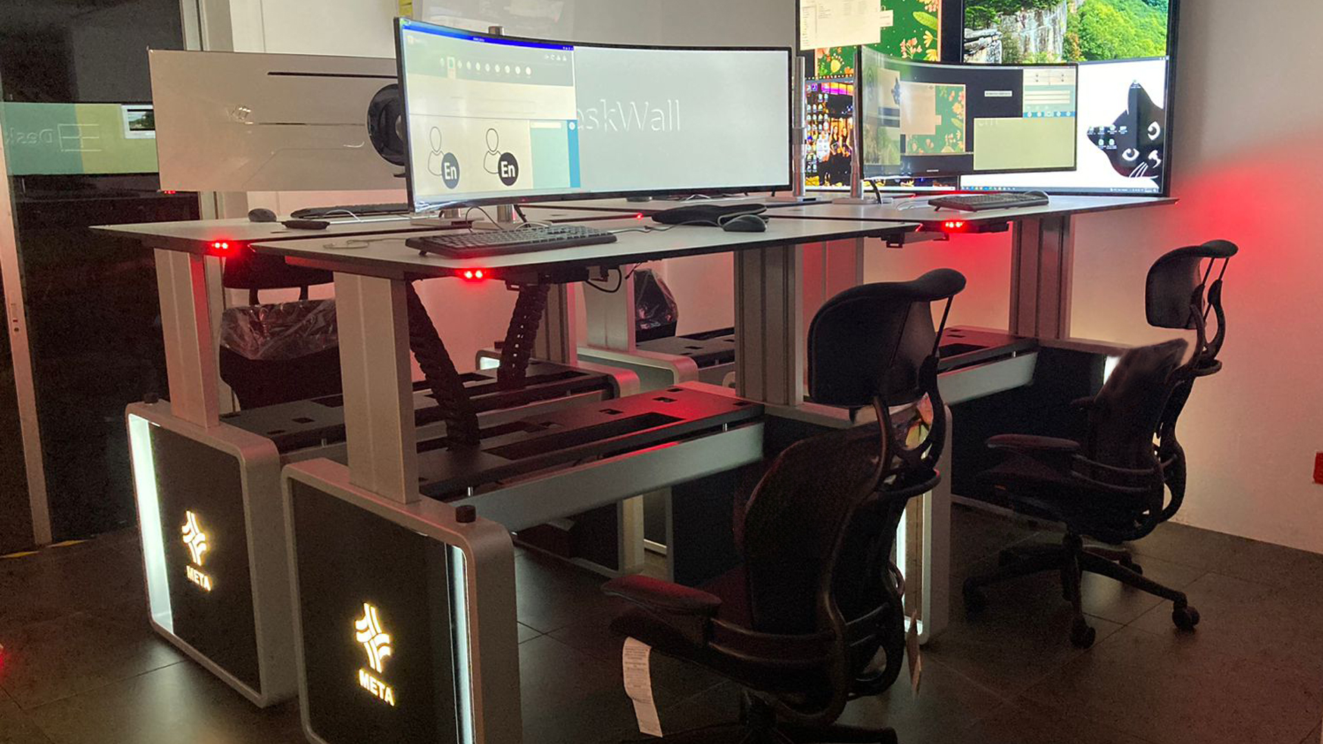 Revolutionary upgrade of San Luis de Potosí bypass control center with DeskWall by GESAB