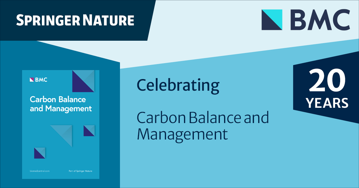 Celebrating 20 Years of Carbon Balance and Management