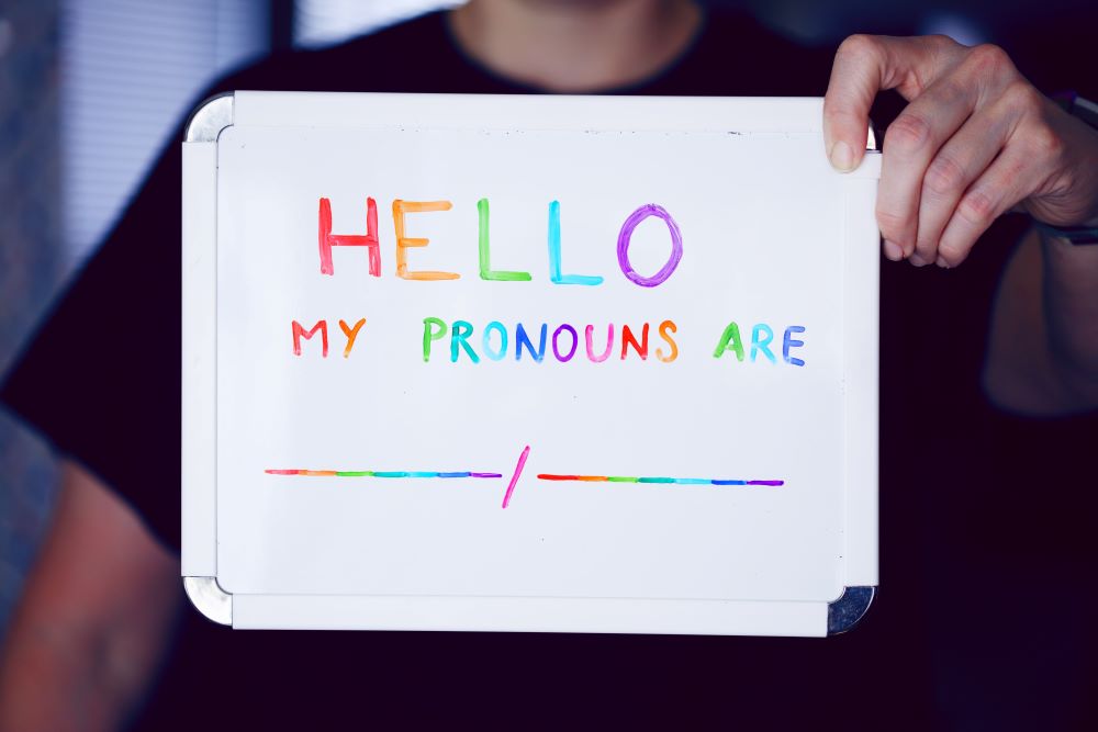 How can I update my pronouns?
