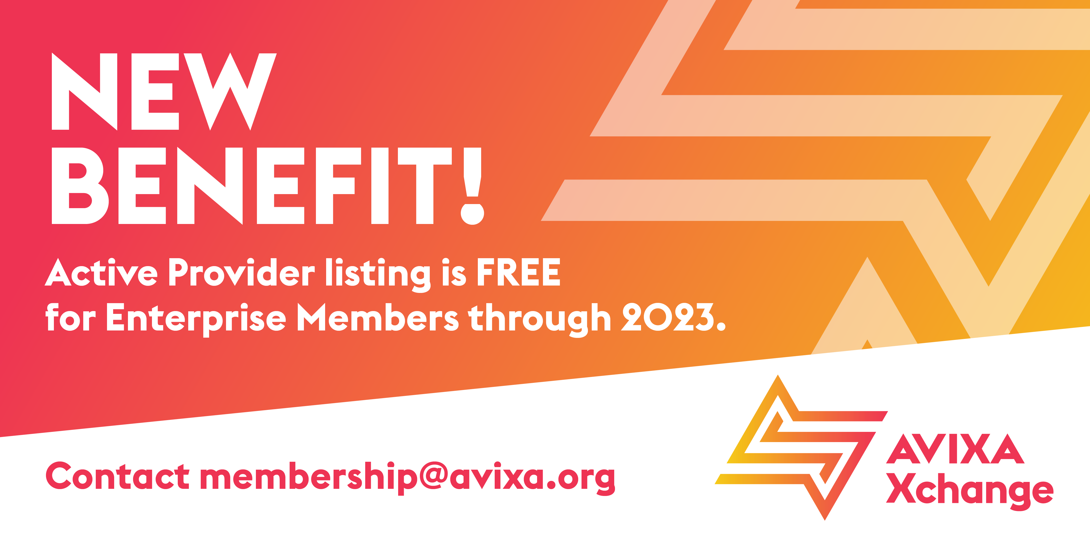 Exciting Xchange update for AVIXA Member Companies