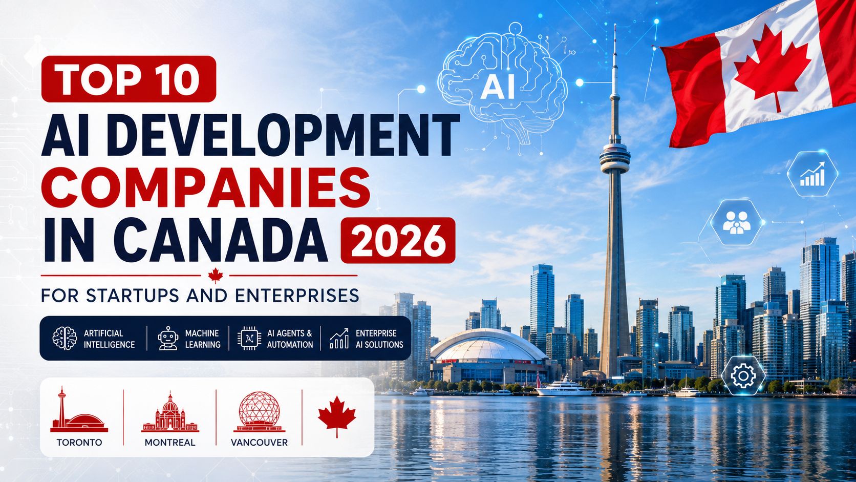 Top 10 AI Development Companies in Canada 2026