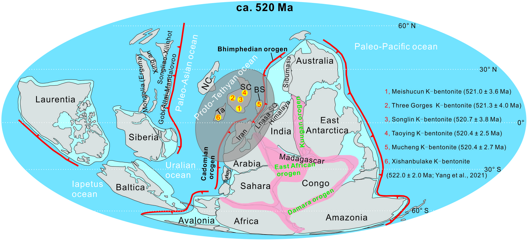 Volcanic ash across continents and a data reboot: Unravelling the mystery of the Cambrian ‘Strangelove ocean’