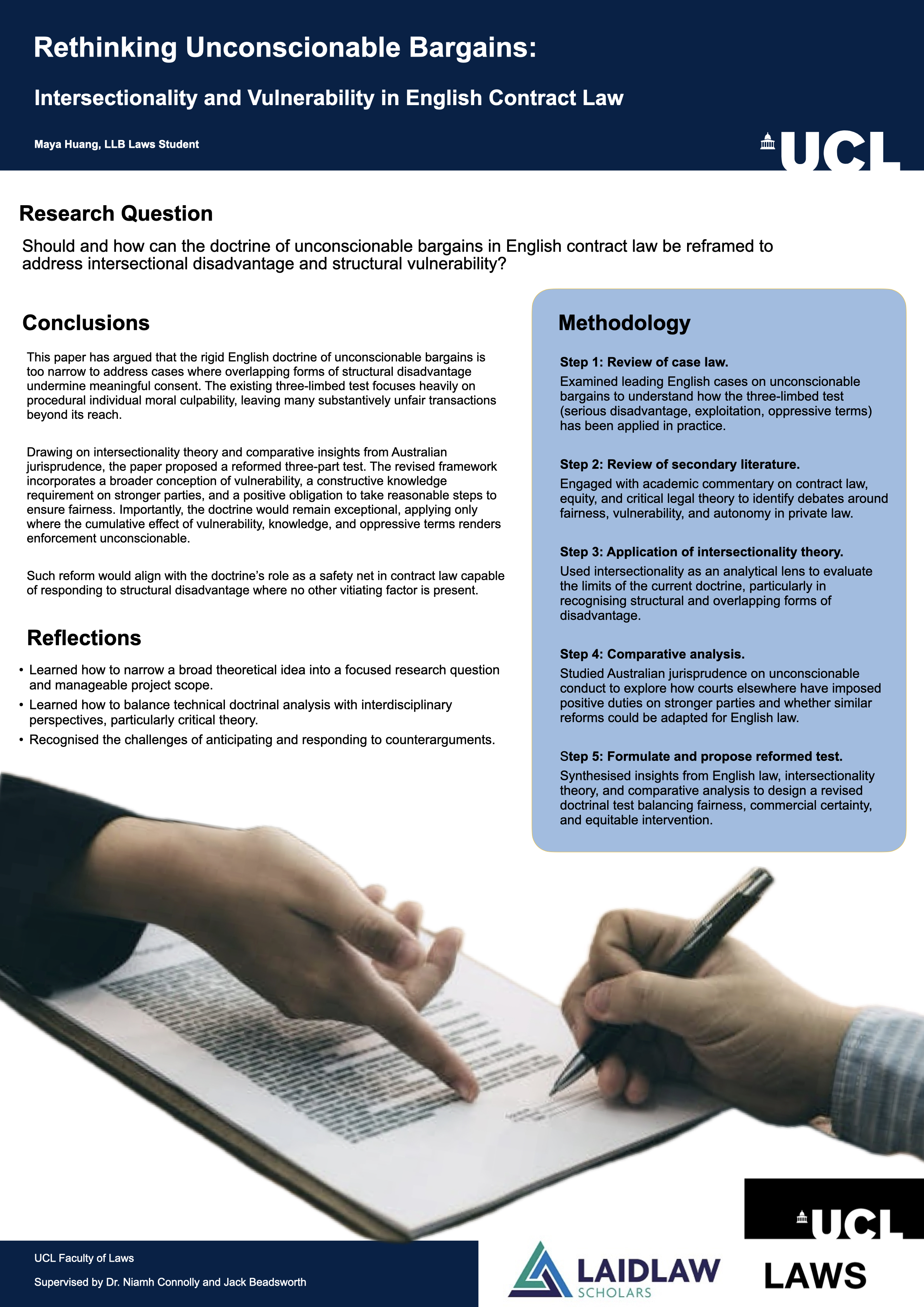 Rethinking Unconscionable Bargains: Intersectionality and Vulnerability in English Contract Law