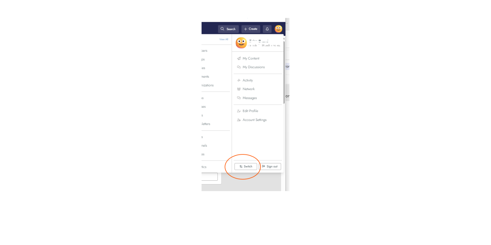 Update your organisation's profile