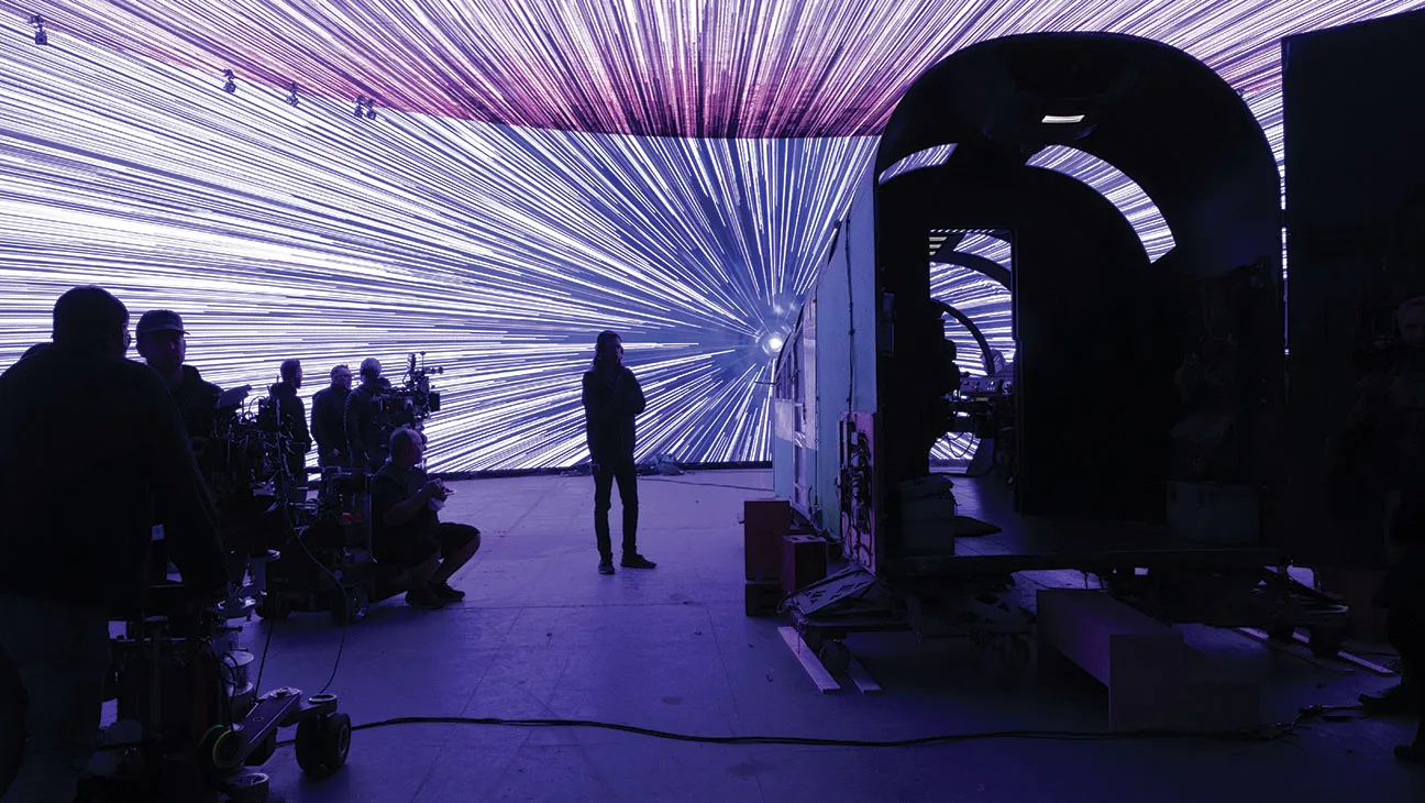 How is virtual production used in popular films